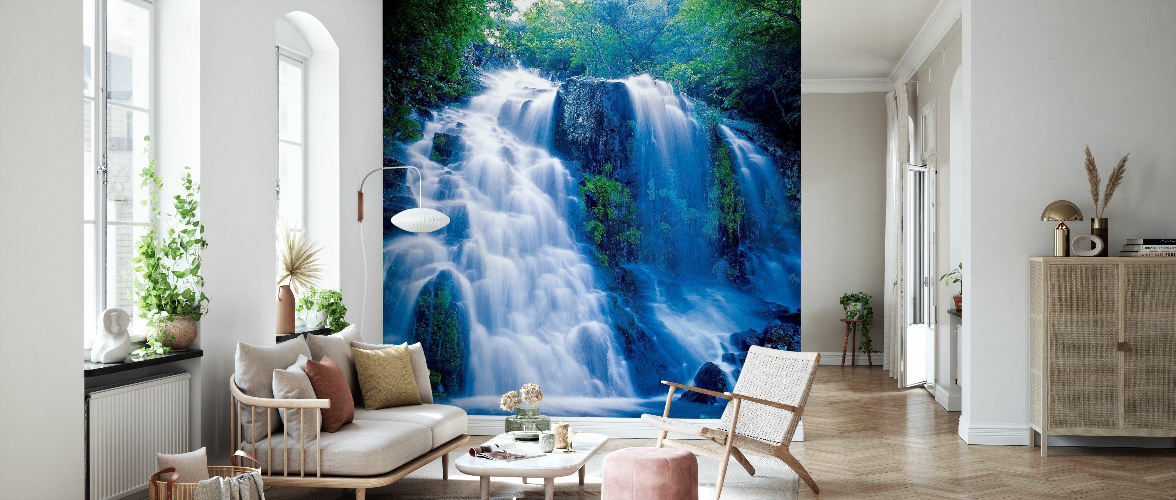 Plitvice Lake Rocks Waterfall Full Wall Mural Photo Wallpaper Home Decal 3D Kids 